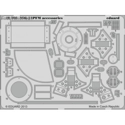 MiG-21PFM accessories - 1/48 PE set