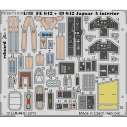 Jaguar A  S.A. - 1/48 painted PE set