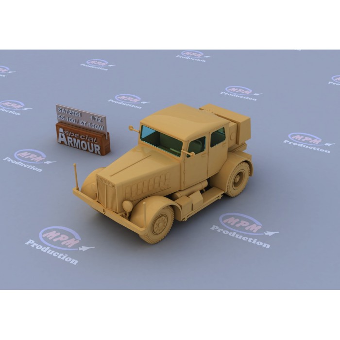 SS-100 Gigant Schwere Radschlepper - 1/72 kit