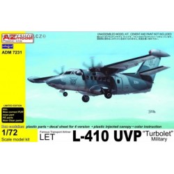 Let L-410UVP-E Turbolet military - 1/72 kit