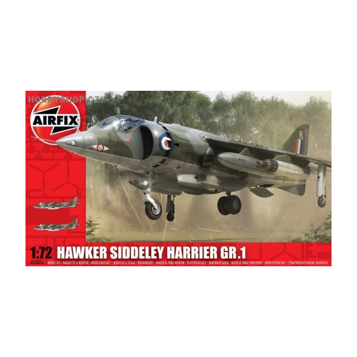 Hawker Siddeley Harrier GR.1 - 1/72 kit