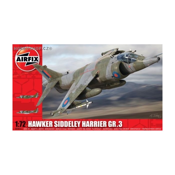 Hawker Siddeley Harrier GR.3 - 1/72 kit