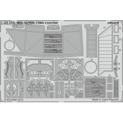 MiG-15/MiG-15bis exterior - 1/72 PE set