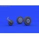 MiG-21PFM wheels - 1/48 update set