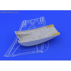 Spitfire 90gal slipper tank - 1/48 update set