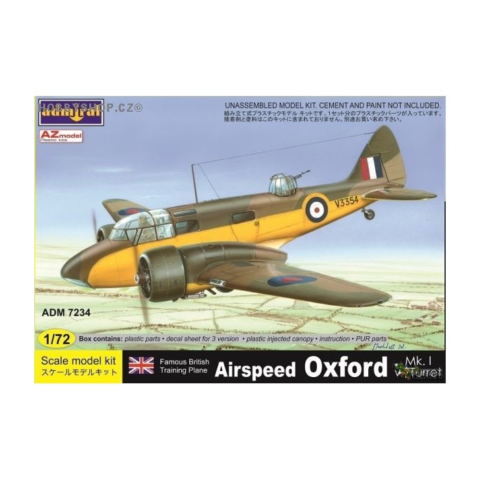 Airspeed Oxford Mk.I with turret - 1/72 kit