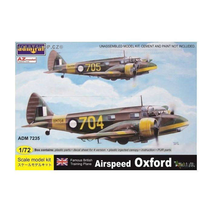 Airspeed Oxford Mk.I / Mk.II - 1/72 kit