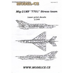 MiG-21MF '7701' - 1/144 decals