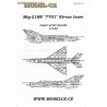 MiG-21MF '7701' - 1/144 decals