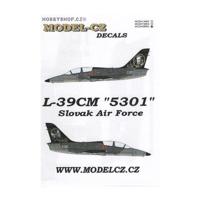 L-39CM '5301' - 1/48 decals