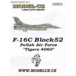 F-16C 'Tigers 4060' - 1/48 decals