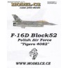 F-16D 'Tigers 4082' - 1/48 decals