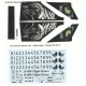 JAS-39C Gripen '9245 Tiger' - 1/48 decals