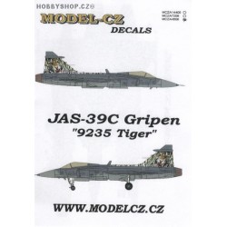 JAS-39C Gripen '9235 Tiger' - 1/48 decals