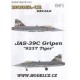 JAS-39C Gripen '9237 Tiger' - 1/48 decals