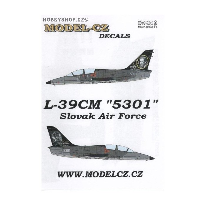 L-39CM '5301' - 1/72 decals