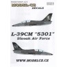 L-39CM '5301' - 1/72 decals