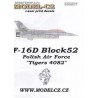 F-16D 'Tigers 4082' - 1/72 decals