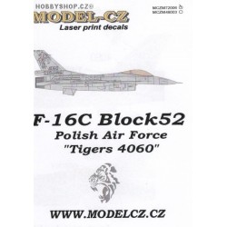 F-16C 'Tigers 4060' - 1/72 decals