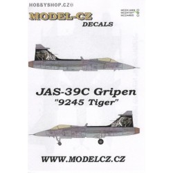 JAS-39C Gripen '9245 Tiger' - 1/72 decals