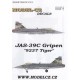 JAS-39C Gripen '9237 Tiger' - 1/72 decals
