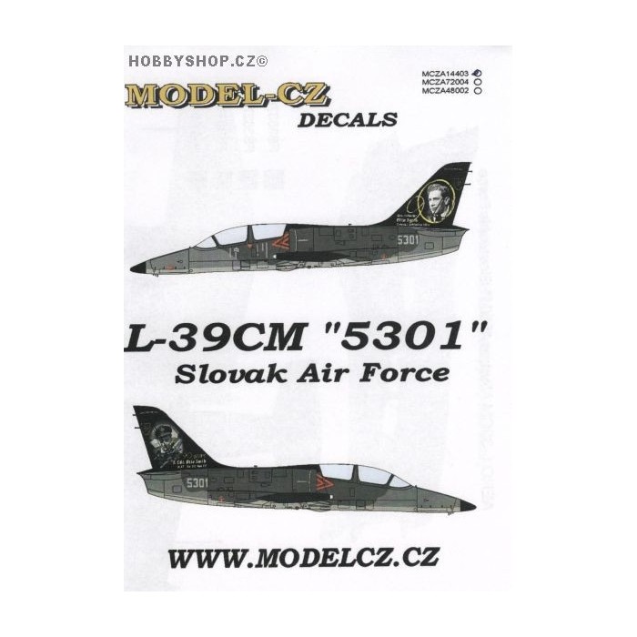 L-39CM '5301' - 1/144 decals