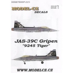 JAS-39C Gripen '9245 Tiger' - 1/144 decals