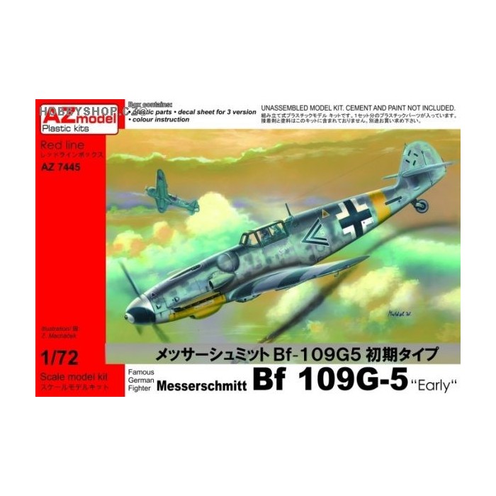 Bf 109G-5 Early  - 1/72 kit