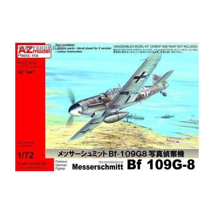 Bf 109G-8 Reconnaissance  - 1/72 kit