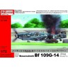 Bf 109G-14 Erla Wooden fin  - 1/72 kit