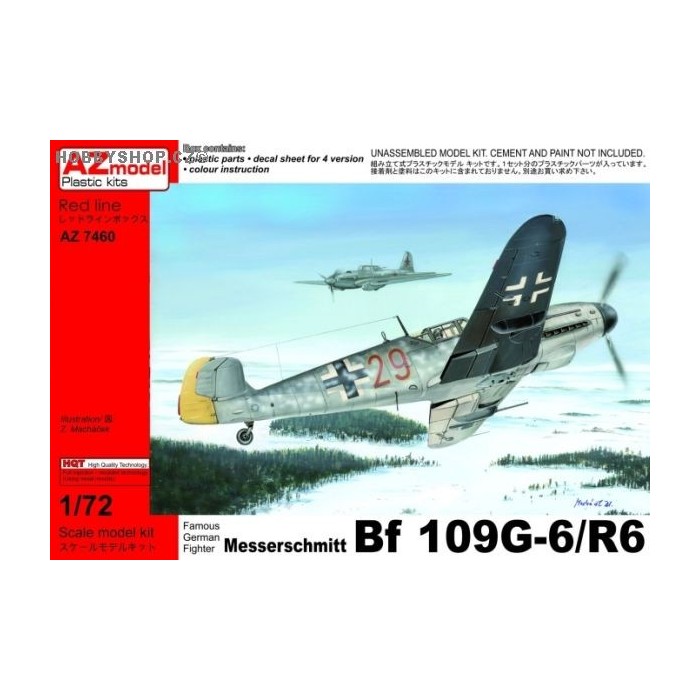 Bf 109G-6/R6 - 1/72 kit