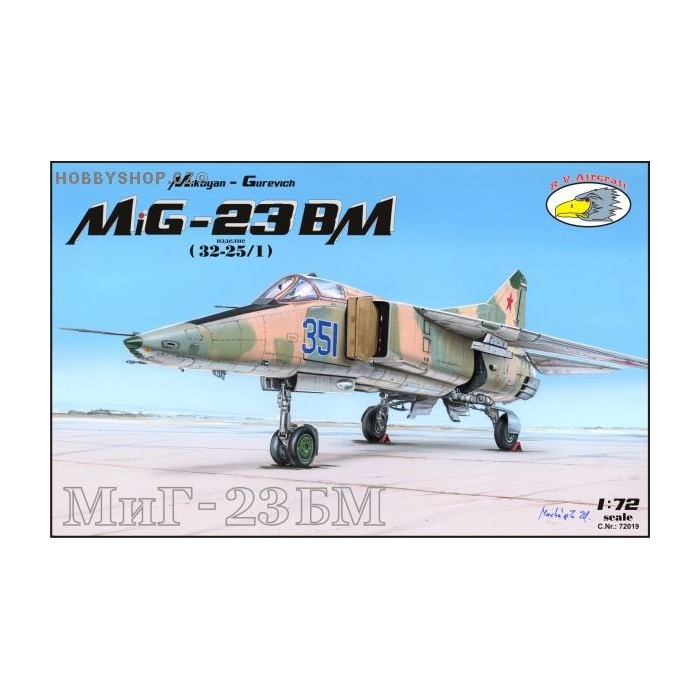 MiG-23BM (Type 32-25/1) - 1/72 kit