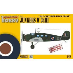 Junkers W 34hi RAF Captured Plane - 1/72 kit