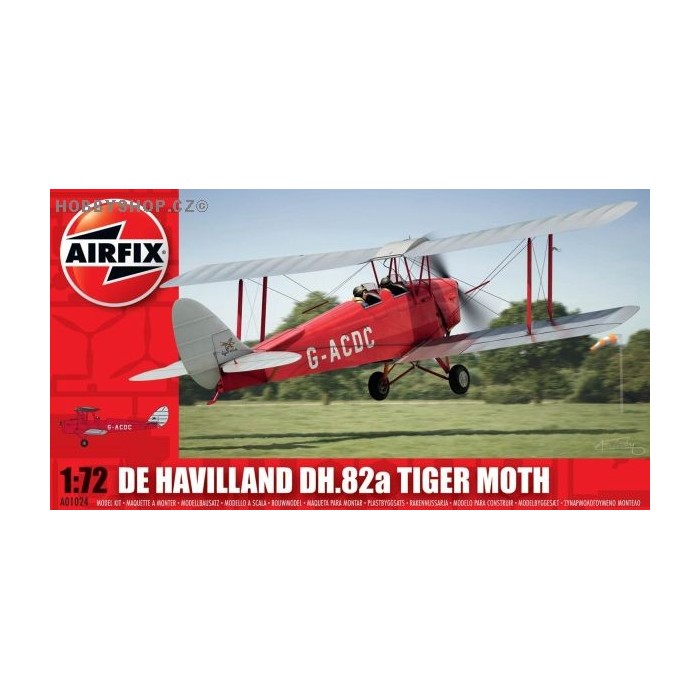 D.H. 82a Tiger Moth Civilian - 1/72 kit