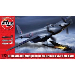 DH Mosquito NF Mk.II/FB Mk.VI/FB Mk.XVIII - 1/72 kit