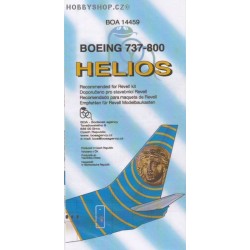 Boeing 737-800 Helios - 1/144 decal