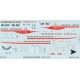 Boeing 737-55S CSA - retro livery - 1/144 decal