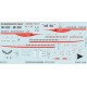 Boeing 737-55S CSA - retro livery - 1/144 decal