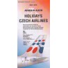 Airbus A320 Holidays Czech Airlines - 1/144 decal