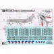 MiG-19S Farmer C Czechoslovak A.F. - 1/72 decal