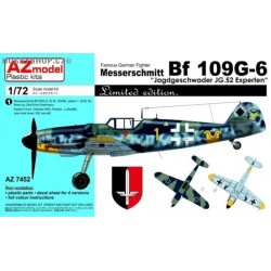 Bf 109G-6 Jagdgeschwader JG.52 Experten - 1/72 kit
