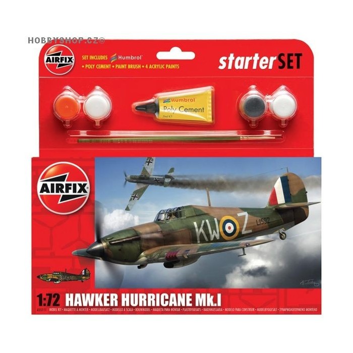 Hurricane Mk.I Starter Set - 1/72 kit