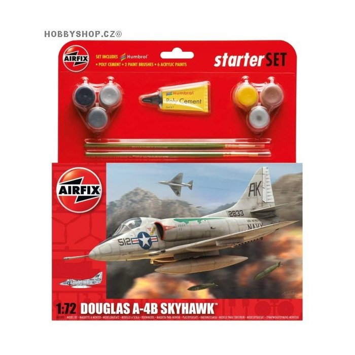 Douglas A-4B Skyhawk Starter Set - 1/72 kit