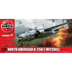 B-25H/J Mitchell Bomber - 1/72 kit