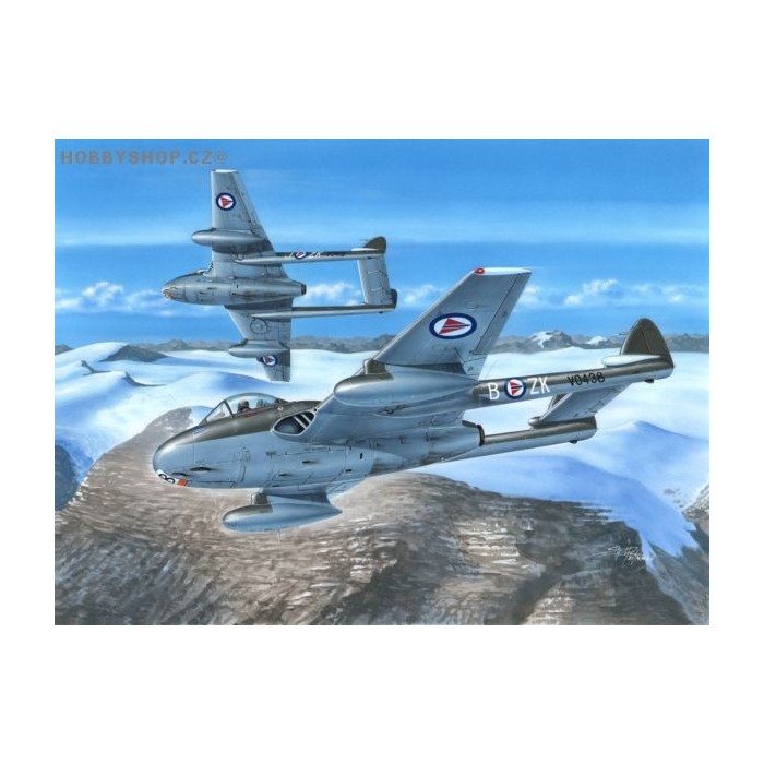 D.H. 100 Vampire FB Mk.52 In Northern Skies - 1/72 kit