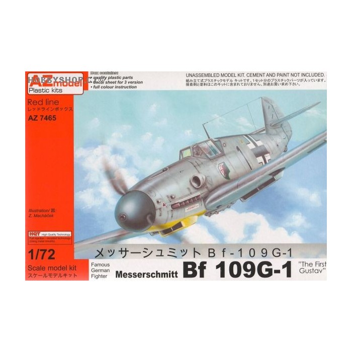 Bf 109G-1 - 1/72 kit