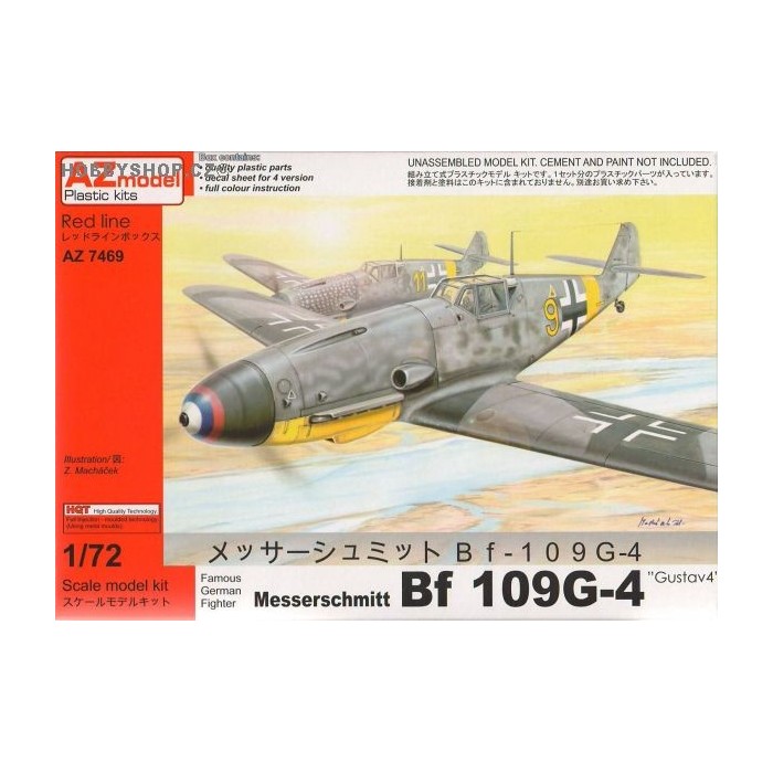 Bf 109G-4 - 1/72 kit