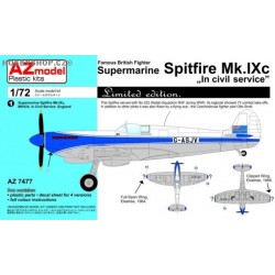 Spitfire Mk.IXc In Civil Service - 1/72 kit