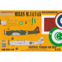 Miles M.14/14A Magister Egyptian, Turkish & Thai - 1/48 kit