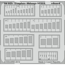 Template oblongs STEEL
